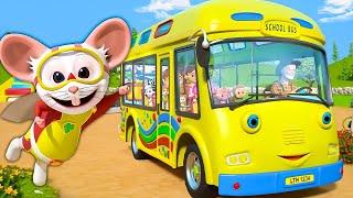 LIVE -  The Wheels on the Bus | Kids Nursery Rhymes - Toddler Learning Video