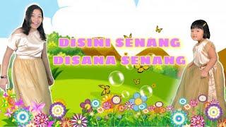 DISINI SENANG DISANA SENANG / LAGU ANAK INDONESIA / KIDS SONG WAHAHA TV