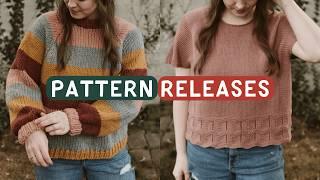 4 New Knitting Pattern Releases - The Blue Mouse