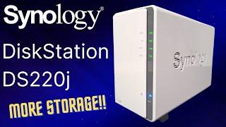 Storage Upgrade - The Synology DS220j NAS !!