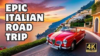  The ULTIMATE ROAD TRIP On The AMALFI COAST  4K Southern Italy with VESPA