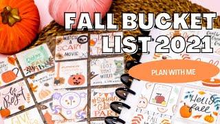 FALL BUCKET LIST 2021 | Collab video with @planonit5093