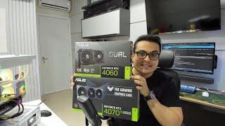 COLOQUEI A RTX 4070TI SUPER NO 5700X3D E DEU RUIM ? - SAIBA QUAL PLACA DE VIDEO VC PODE USAR