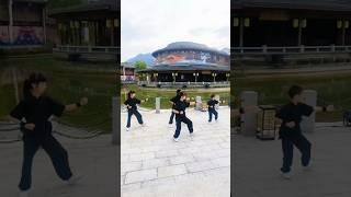 尽显武术风采，少年们积极传承古拳法，发扬武术文化!#HuangyanMartialArts #Kungfu #MartialArts #China #Fujian