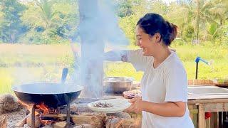 Jackfruit Recipes: Ginataan at Ensaladang Langka | Naligo sa Ilog Buhay Probinsya Leyte, PH 