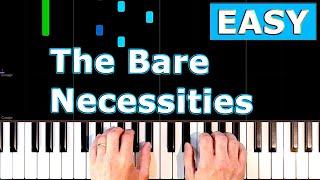 The Jungle Book - Bare Necessities - EASY Piano Tutorial