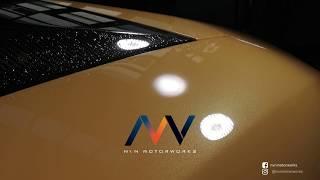 Xpel Ultimate Paint Protection Film (PPF) Scratch & Self-Healing Test on Lamborghini AventadorS