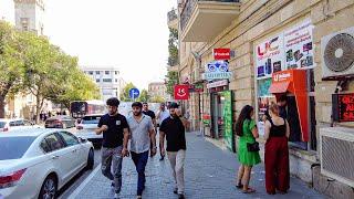 Baku, Azerbaijan Summer 2023 Walking Tour in 4K!