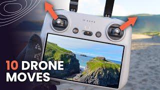 10 Cinematic DRONE Moves To Fly Like a PRO | DJI Mini 4 Pro / Mini 3 Pro Tips For Beginners