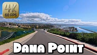 Driving Around Beautiful Dana Point, California in 4k Video