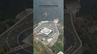 Starting Maa Vaishno Devi Yatra by Helicopter #jaimatadi #vaishnodevi #helicopter #helicopterride