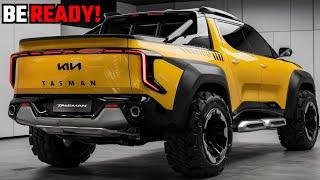 The Most POWERFULL Pickup Truck!? NEW 2025 Kia Tasman UNVEILED! (Full Review)