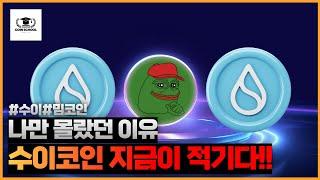 [수이코인] 아직도 고민중이신가요? 막차 아닙니다 더 올라갑니다. #코인스쿨