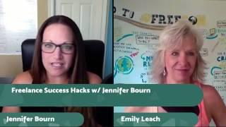 Jennifer Bourn Freelance Success Hacks #FREECON