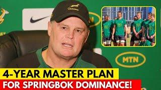 RASSIE ERASMUS REVEALS AMBITIOUS PLAN FOR SPRINGBOKS' WORLD CUP PREP! | SPRINGBOKS NEWS