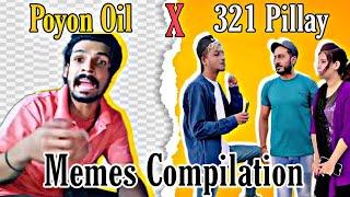 Poyon Oil Vs 321 Pillay | Memes Compilation | Jugnoo Ustad | Intisab Ki Memes