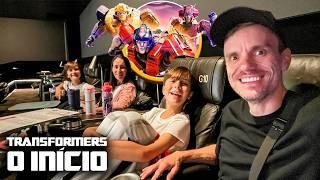 ASSISTIMOS TRANSFORMERS NO CINEMA DOS ESTADOS UNIDOS - Família Brancoala