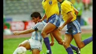 Maradona/Caniggia against Brazil (Italia 90) Victor Hugo Morales