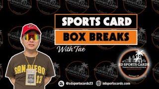 SD SPORTS CARDS: 12.22.24 PRIZM SUNDAY NIGHT FB W/ TAE!! #boxbreak #sportscards #liveboxbreaks