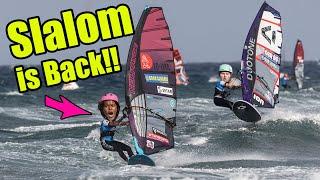 First EVER Slalom X.. and it's CRAZY!!!!  – Day 5 – Pozo – Windsurf World Cup – 2024 – Gran Canaria