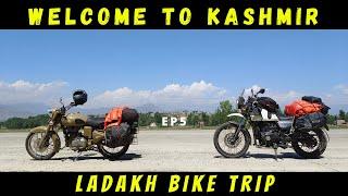 Welcome to Kashmir in Ladakh bike trip | Srinagar Leh highway | Pathankot to Gagangir Sonamarg | Ep5