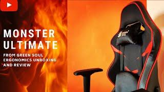Green Soul Monster Ultimate Multi-Functional Chair GS-734U || Unboxing and Review