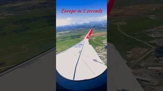 EUROPE IN 5 SECONDS #europe #travel #transition #shorts #trending