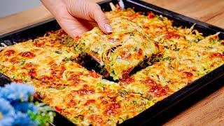 These vegetables taste better than pizza! Very tasty and quick! Dinner recipes