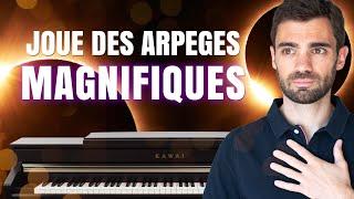 4 arpèges MAGNIFIQUES à reproduire sur ton Piano 