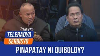 Quiboloy ordered killing of ex-KOJC members: ex-security | Teleradyo Serbisyo (23 October 2024)