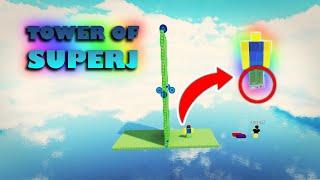 How to Make Tower of SuperJ in Obby Creator! | Part 1 of 9