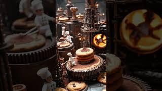 ️ Welcome to the cookie factory of the future! ‍ #CookieMachine #SweetTech