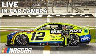 Ryan Blaney's Daytona 500 in-car Camera presented by Sunoco