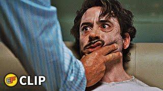 Obadiah Stane Steals Tony Stark's Arc Reactor Scene | Iron Man (2008) Movie Clip HD 4K