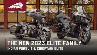 The New 2023 Indian Motorcycle Elite Family