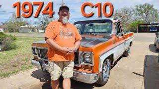 1974 Chevy C10 by Luis Mora Jr. in My Ride My Story with Cutlass Vibes