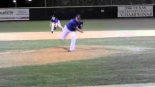 Nick Pitching for N. TX Amateur Baseball League