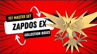 Are These ELECTRIFYING Zapdos ex Boxes? (151 Master Set - Part 7)