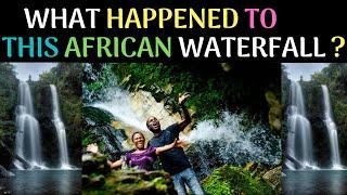 WHAT HAPPENED TO THIS AFRICAN WATERFALL ??? | setrosvlog