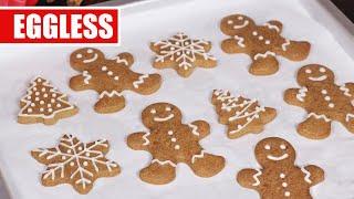 Eggless Gingerbread Cookies Recipe | How Tasty Channel