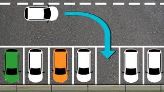 Forward Parking/ How to park forward//#parkingtips#driving#Forwardparking