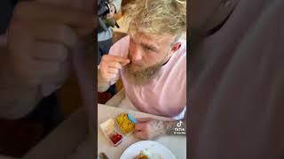 Jake Paul tries Lunchly #lunchly #mrbeast #ksi #loganpaul #jakepaul