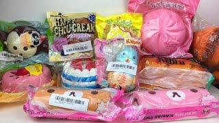 Squishy Haul Inexpensive Squishies Kiibru Squishy Fun Bread Cakes Swiss Rolls Unboxing & Review