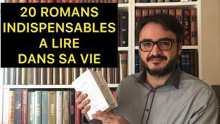 MA LISTE DE 20 ROMANS INDISPENSABLES À LIRE