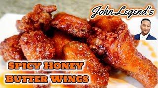 John LEGEND's Legendary Spicy Honey Butter Fried Chicken Wings | Easy Chicken Wings Recipe