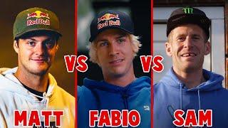 FABIO WIBMER vs SAM PILGRIM vs MATT JONES 2022 - BEST MTB RIDERS IN THE WORLD!!