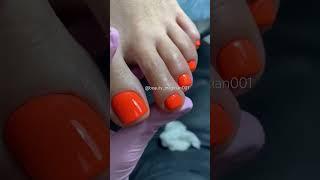 Transition toe nail polish #viralvideo #shortsfeed #youtubeshorts #transitions #diy #trend