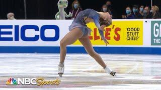 Amber Glenn performs 'gorgeous' free skate | Skate America | NBC Sports