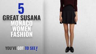 Susana Monaco Women Fashion [2018 Best Sellers]: Susana Monaco Women's Supplex High Waist Flare 18