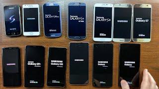 13 Phones Samsung Galaxy S1–S22 Boot Animations